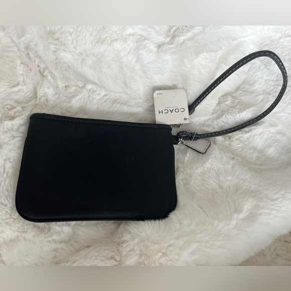 Black Coach Wristlet - Picture 1 of 2